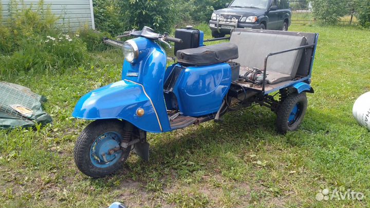 Трицикл муравей с документами