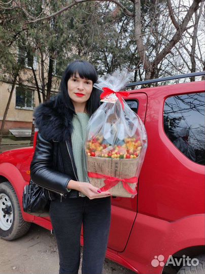 Мужские съедобные букеты