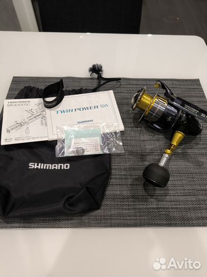 Катушка shimano twin power SW 4000 xg