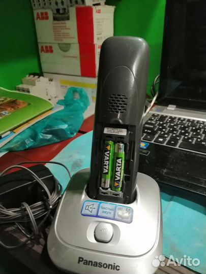 Радиотелефон Panasonic KX-TG2511 серый металлик
