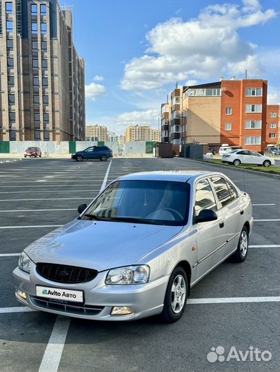 Hyundai Accent 1.5 МТ, 2004, 235 000 км