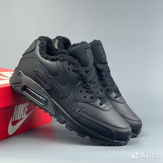 Кроссовки Найк Air Max 90 с мехом