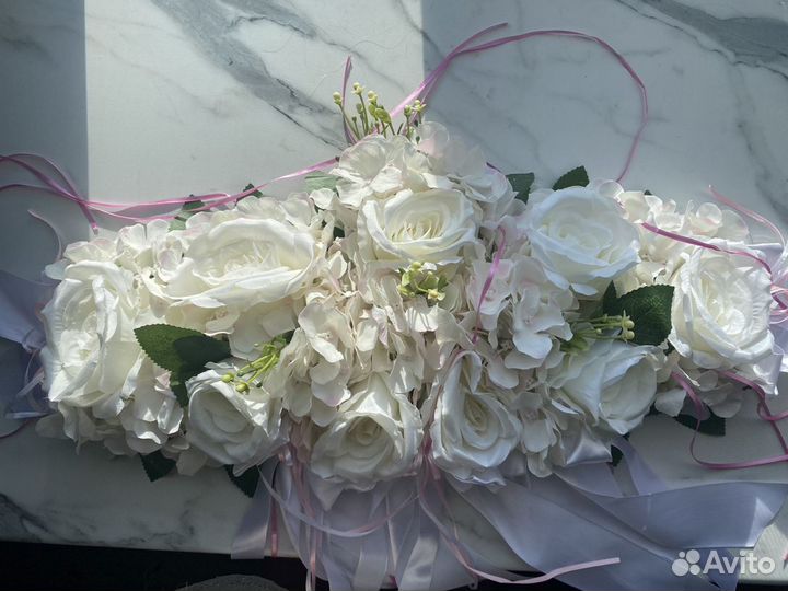 Свадебные аксессуары на машину