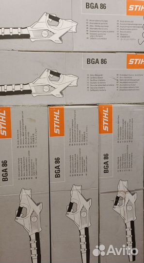 Новая воздуходувка Stihl Bga 86 SET Австрия