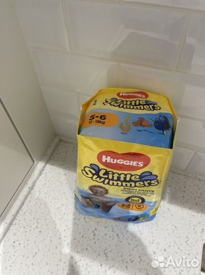 Новые Подгузники для плавания, размер 12-18 кг