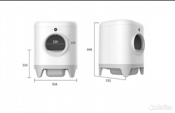 Ю39 Petkit pure X Самоочищающийся лоток для котов