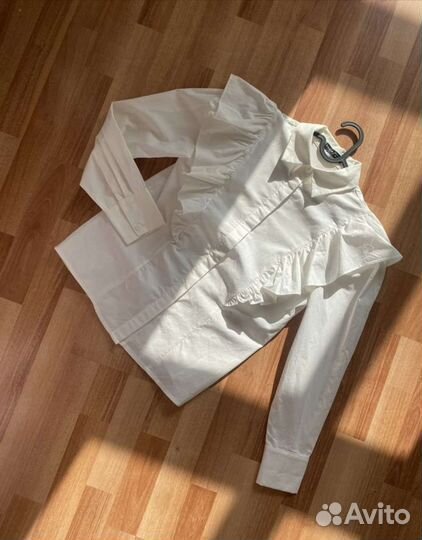 Рубашка с валанами