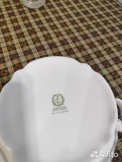 Супница фарфор Чехословакия