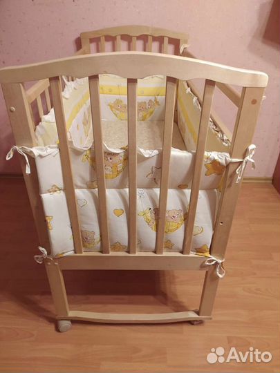 Детская кровать. Матрас ортопедический