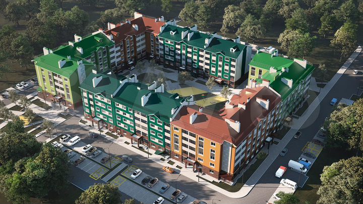 2-к. квартира, 77,4 м², 3/5 эт.