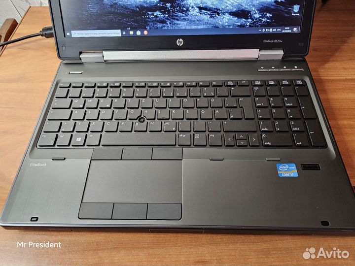 Ноутбук hp elitebook 8570w - i7(3) /16/250/ Nvidia