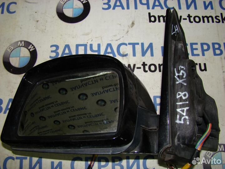 Зеркало боковое левое(16к.) bmw e53 2001