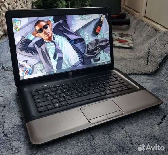 Шустрый ноутбук HP /новый аккумулятор