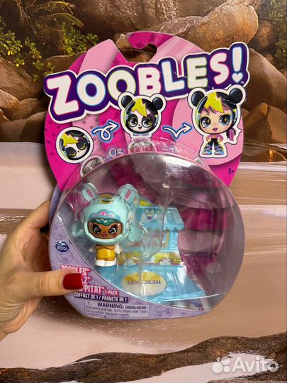 Новый Набор игровой zoobles Малышка зу Лама