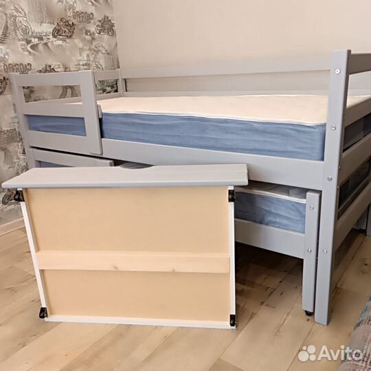 Детская кровать на 2 детей, все размеры. Модели на