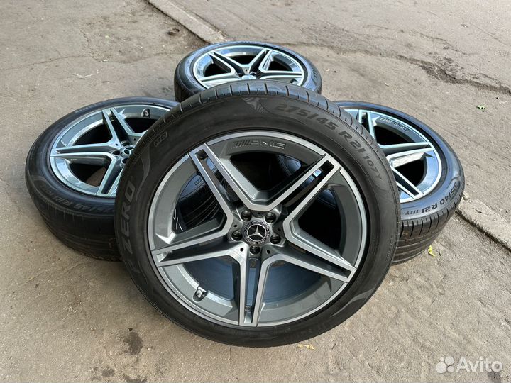 Летние оригинальные колеса R21 Mercedes GLS GL