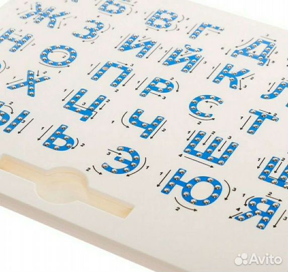 Магнитный планшет для изучения букв