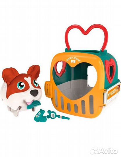 Интерактивная собачка робот. Развивающая игрушка