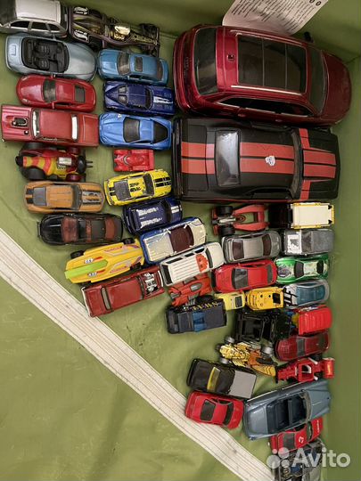 Игрушки машинки пакетом для мальчика