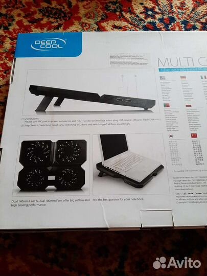 Охлаждение для ноутбука
