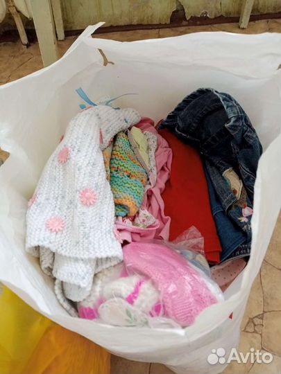Детские вещи пакетом для девочек