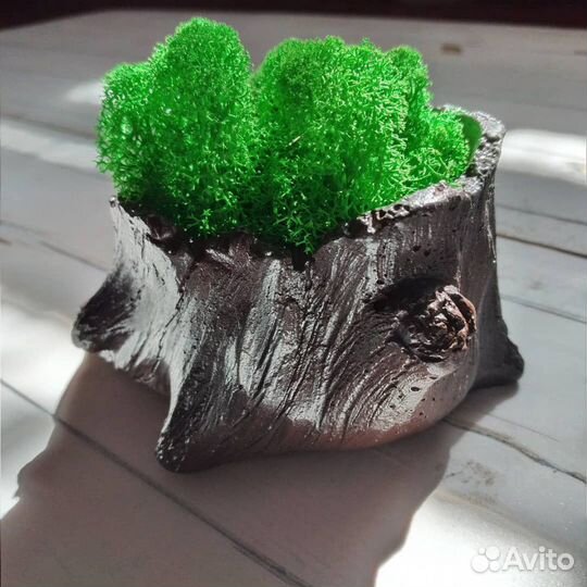 Декоративные горшочки заготовка из гипса