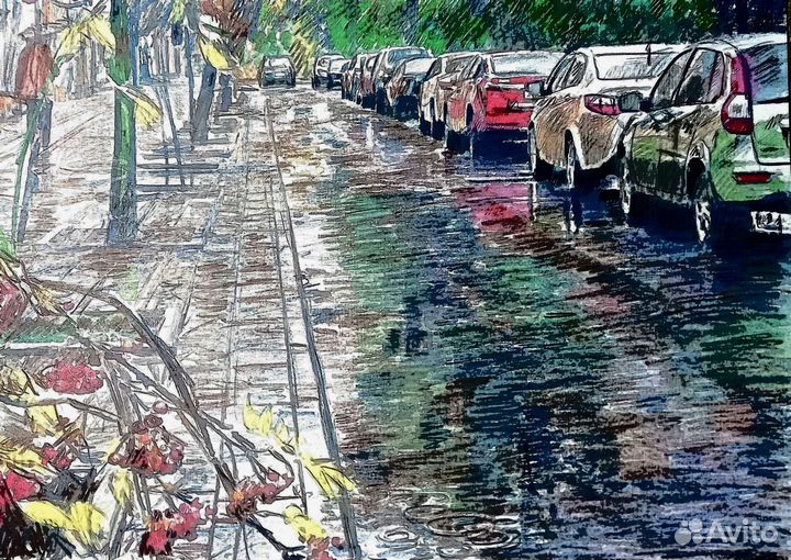 Карандаши цветные мягкие