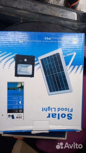 Прожекторы на солнечных батареях