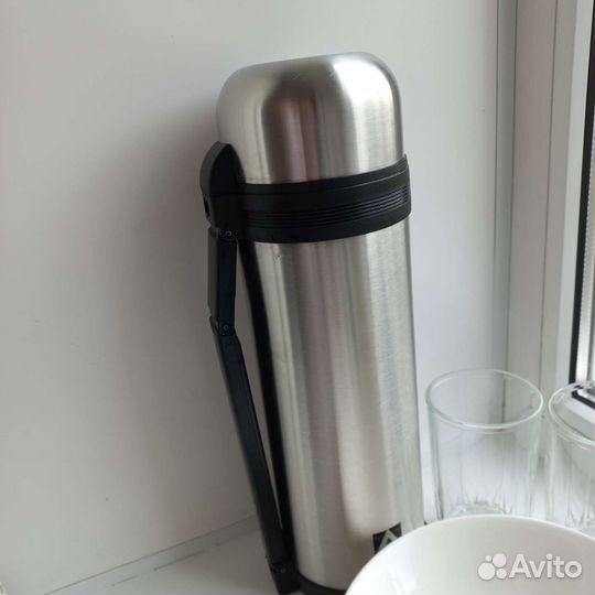 Посуда бу. Термос новый