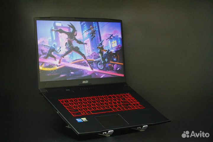 Мощный игровой ноутбук MSI/ 17,3/RTX/RAM16GB