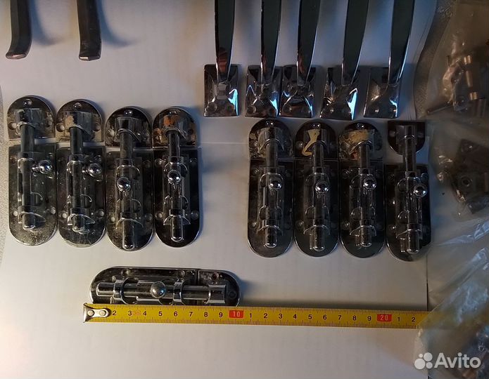 Ручки-скобы, шпингалеты, крючки, разное