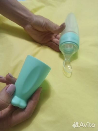 Детская ложка с дозотором