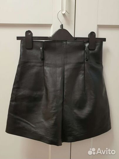 Шорты кожаные женские Gloria Jeans