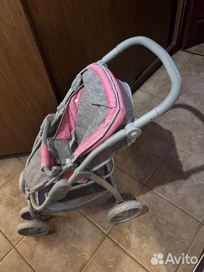 Игрушечная коляска для кукол 2 в 1