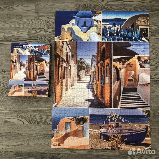 Пазлы 1000, 1500 и 2000 элементов как новые