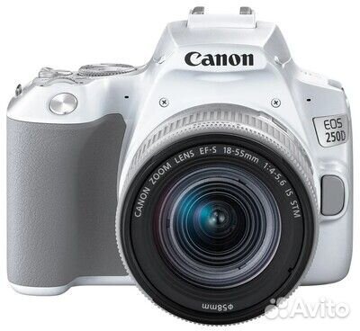 Фотоаппарат Canon EOS 250D Kit 18-55 IS STM White