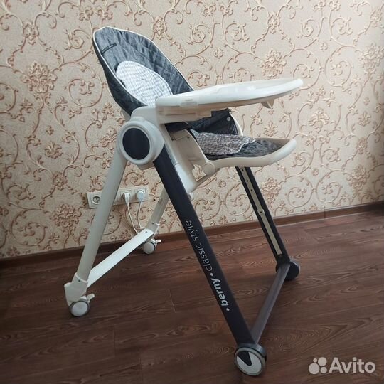 Стульчик для кормления happy baby berny