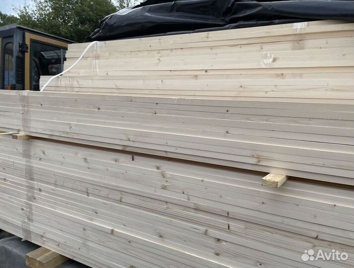Доска строганная 20х90х6000
