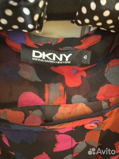 Летнее платье dkny короткое