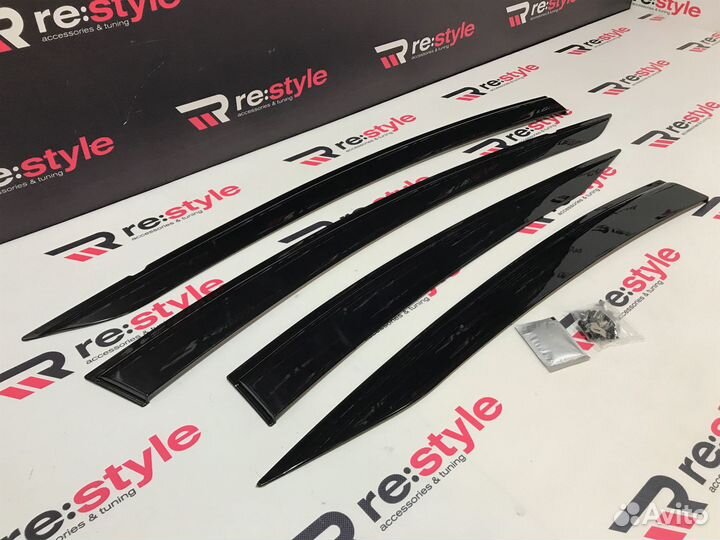 Ветровики Toyota Aqua Kanglong