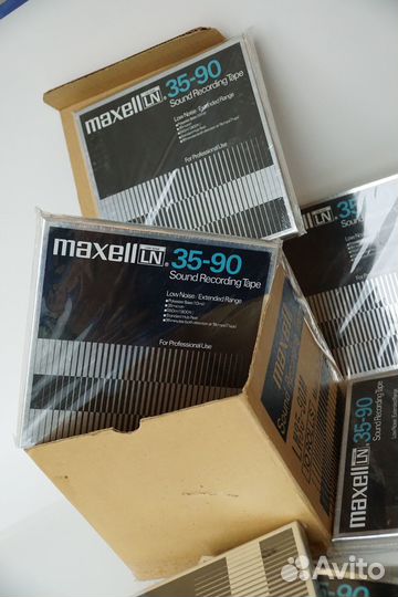 Maxell LN 35-90 магнитная лента 550 м. новая