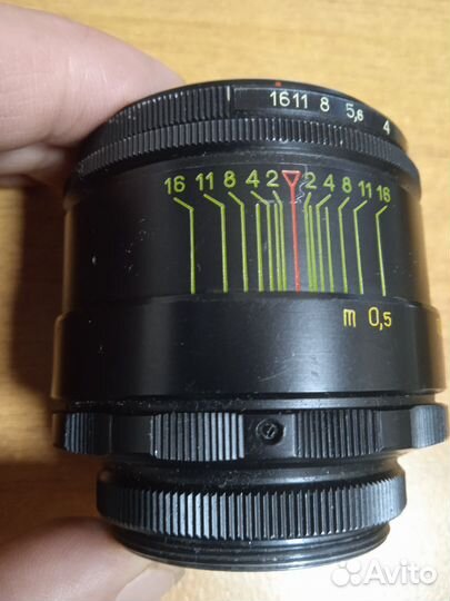 Объектив helios 44 2