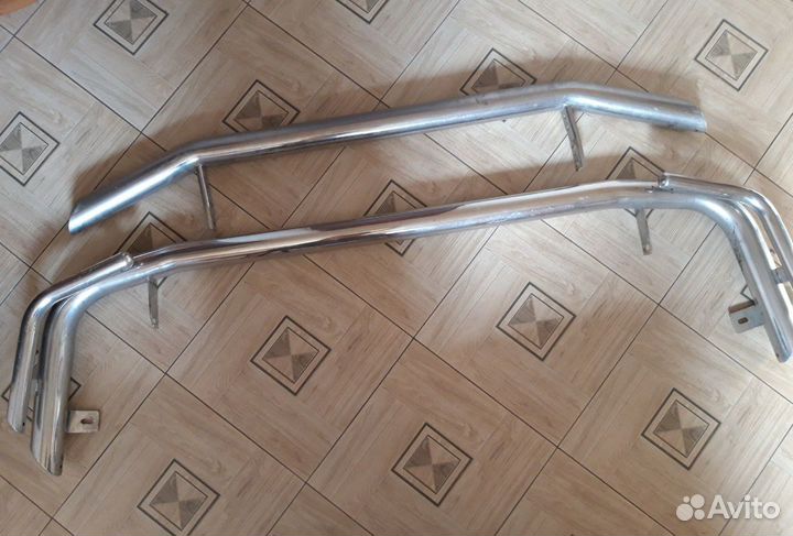 Трубы декоративные на Лендкрузер