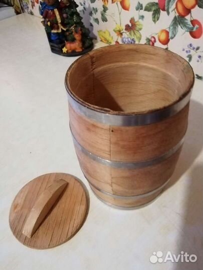 Туесок для мёда, соли. Винтаж