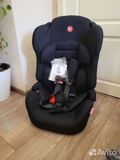 Новое автокресло бустер 1-12 лет, 9-36 кг