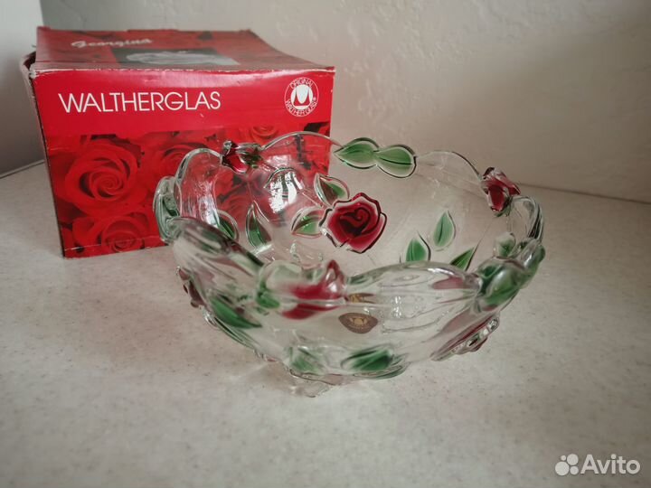 Ваза, блюдо Original Walterglas Германия