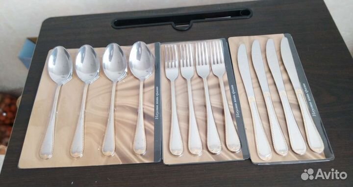 Наборы Oriflame вилок, ложек, ножей