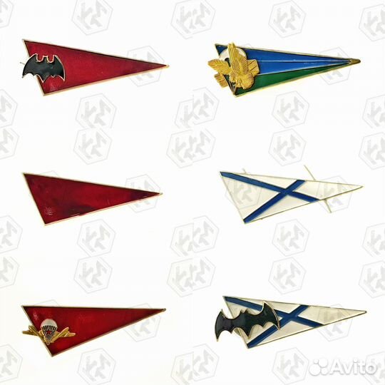 Уголок флаг на берет военнослужащего