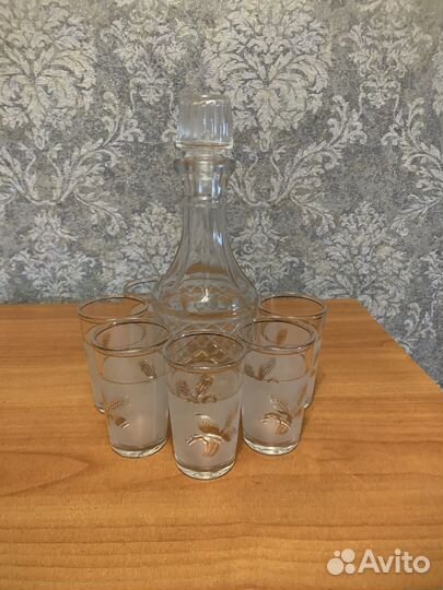 Рюмки и графин СССР