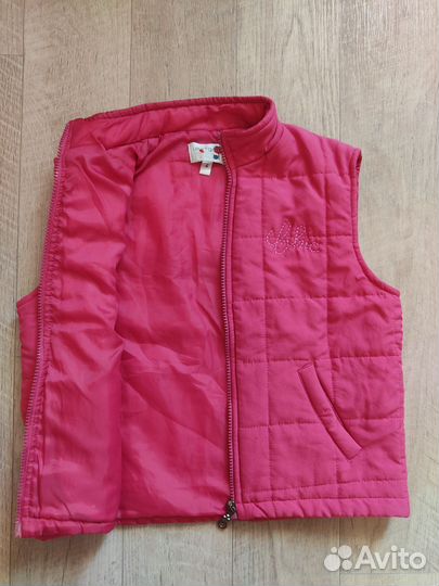 Жилет утепленный для девочки 122/128